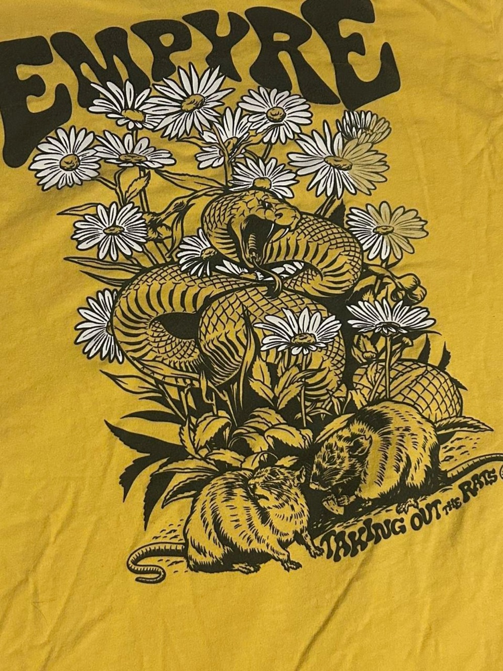 Empyre Yellow Classic Crewneck Tee